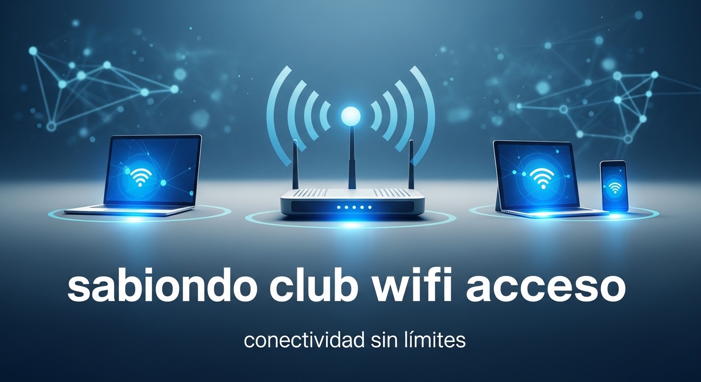 sabiondo club wifi acceso