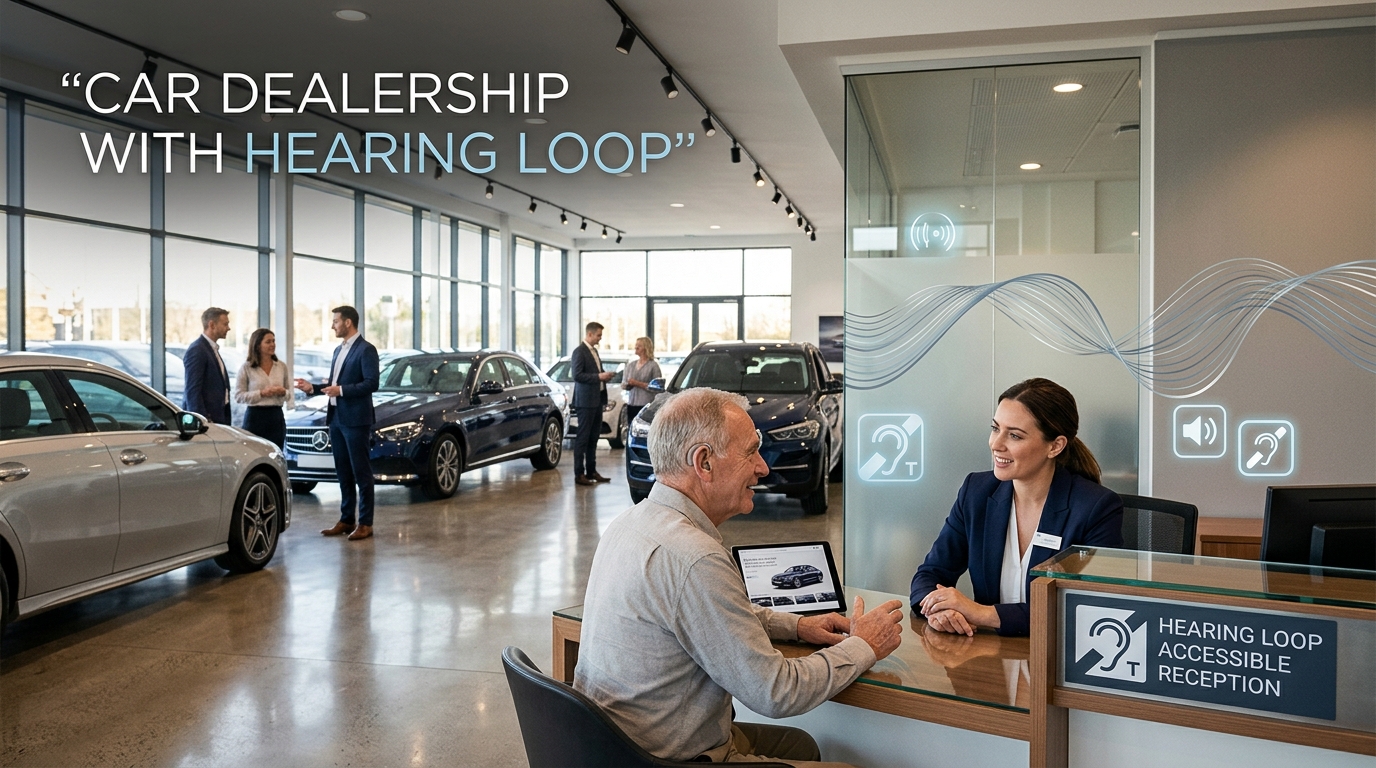 Car Dealership With Hearing Loop